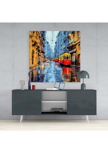 Istiklal Caddesi Cam Tablo || Tasarımcı Koleksiyonu fırsatları