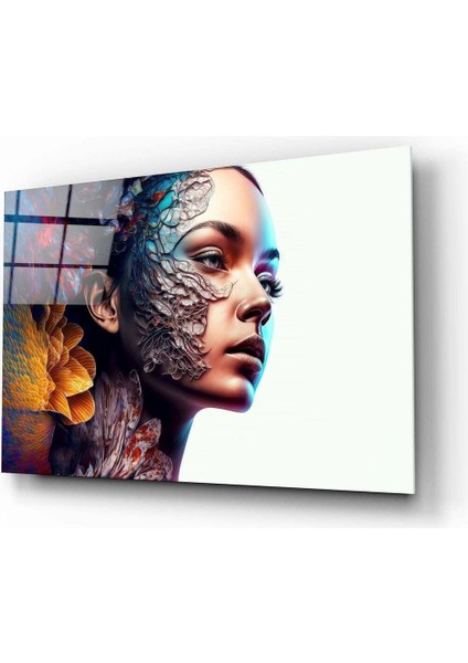 Güzelliğe Dönüşüm Cam Tablo