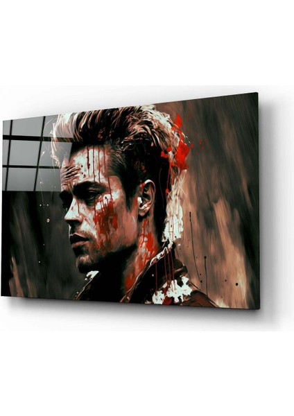 Fight Club - Tyler Durden Cam Tablo || Tasarımcı Koleksiyonu