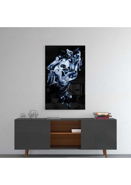 Soyut Gri Cam Tablo fırsatları