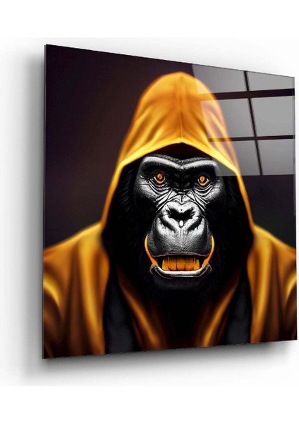 Kızgın Gülümseme Cam Tablo || Tasarımcı Koleksiyonu