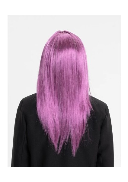 Rose Pembe Düz Kesim Peruk modelleri