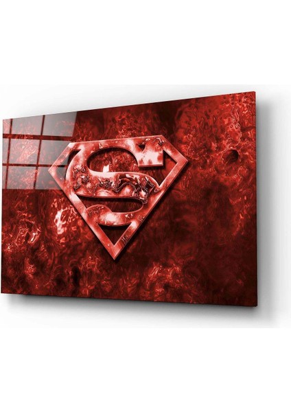 Süpermen Cam Tablo