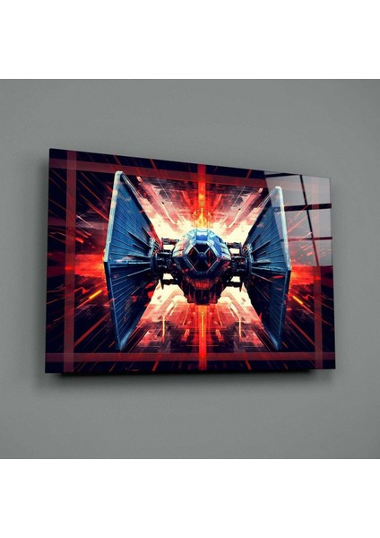 Tie Fighter Cam Tablo || Tasarımcı Koleksiyonu fiyatları