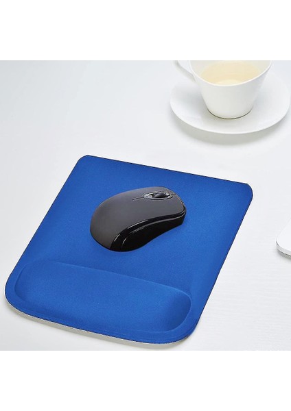 Bilek Destekli Mousepad - Kaymaz Mouse Ped - Fare Pedi - Dikdörtgen Mouse Altlığı - Dikdörtgen Mousepad - Mouseped