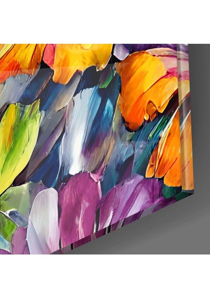 Çiçekler Cam Tablo modelleri