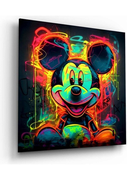 Neon Mickey Cam Tablo