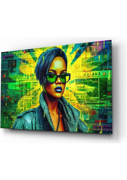 Rihanna Cam Tablo || Tasarımcı Koleksiyonu