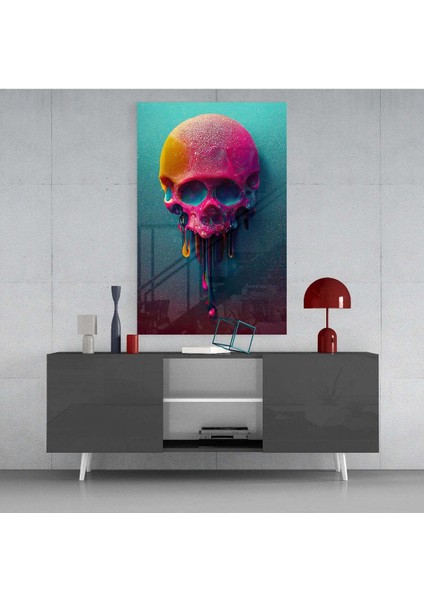 Kafatasının Eriyisi Cam Tablo fırsatları