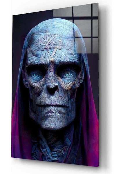 Yeni Dünya Şamanı Cam Tablo