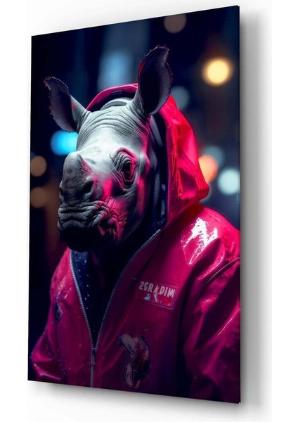 Gergedan Cam Tablo || Tasarımcı Koleksiyonu