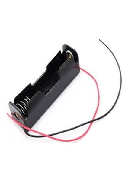 18650 Pil Yuvası Tekli Kablolu-5 Adet-Erpilsan Elektronik