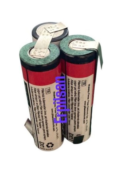 Orion 10.8V ve 12V Matkaplar Için 18650 2000 Mah 30A15C Li-Ion Batarya Pil Grubu-Erpilsan Elektronik