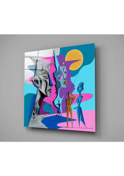 Picasso'nun Zihni Cam Tablo || Tasarımcı Koleksiyonu fiyatları