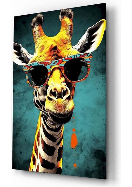 Havalı Zürafa Cam Tabo || Tasarımcı Koleksiyonu