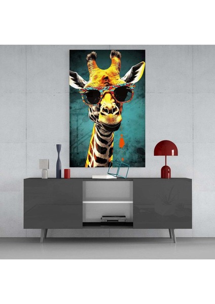 Havalı Zürafa Cam Tabo || Tasarımcı Koleksiyonu fırsatları