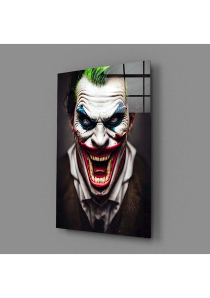 Joker Gülümsemesi Cam Tablo modelleri