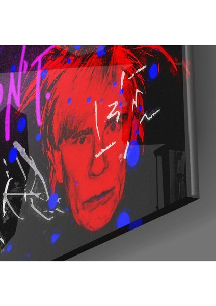 Andy Warhol Pop Art Cam Tablo || Tasarımcı Koleksiyonu fiyatları