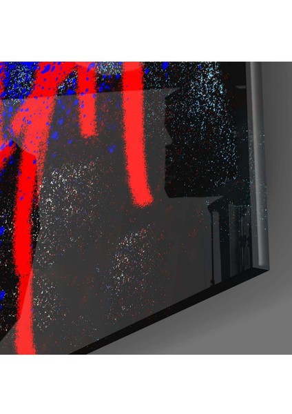 Jean-Michel Basquiat Cam Tablo || Tasarımcı Koleksiyonu fiyatları