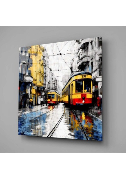 Istiklal Caddesi Cam Tablo || Tasarımcı Koleksiyonu fiyatları
