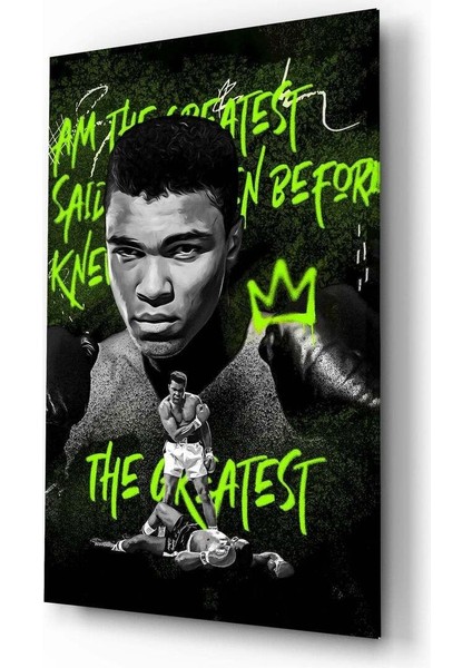 Muhammed Ali , Muhteşem Cam Tablo || Tasarımcı Koleksiyonu