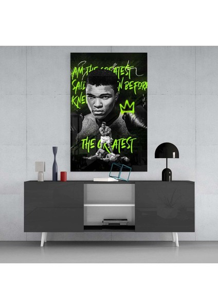 Muhammed Ali , Muhteşem Cam Tablo || Tasarımcı Koleksiyonu