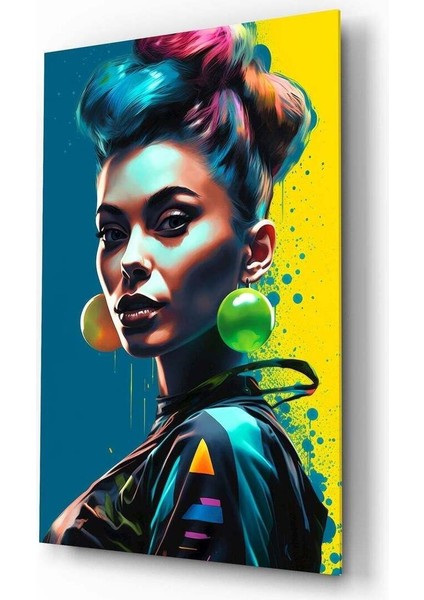 Küpe Cam Tablo || Tasarımcı Koleksiyonu