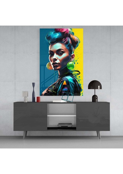 Küpe Cam Tablo || Tasarımcı Koleksiyonu fırsatları