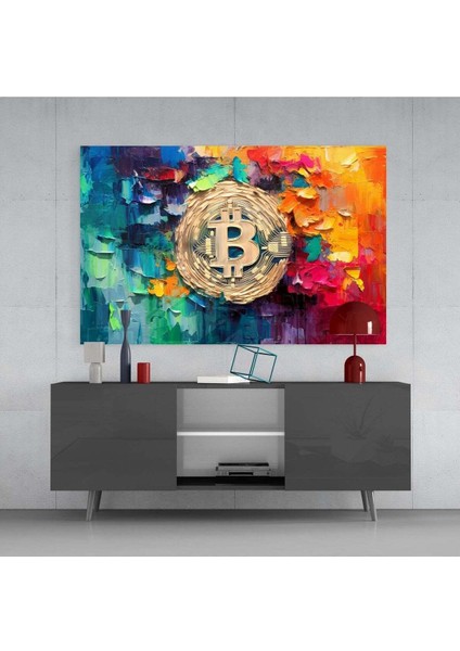 Bitcoin Cam Tablo || Tasarımcı Koleksiyonu fırsatları