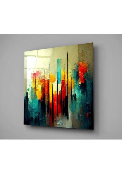 Şehir Silueti Cam Tablo || Tasarımcı Koleksiyonu fiyatları