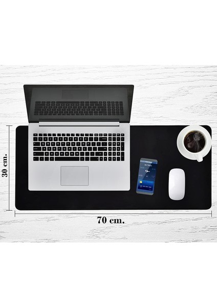 Mousepad Dikişli - Gaming Pad - Kaymaz Mousepad - Kaymaz Mouse Ped - Fare Pedi - Dikişli Mousepad 70x30 cm.