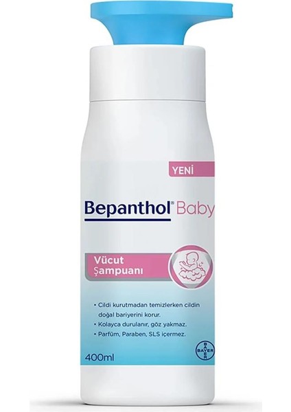 Bepanthol Baby Vücut Şampuanı 400ML