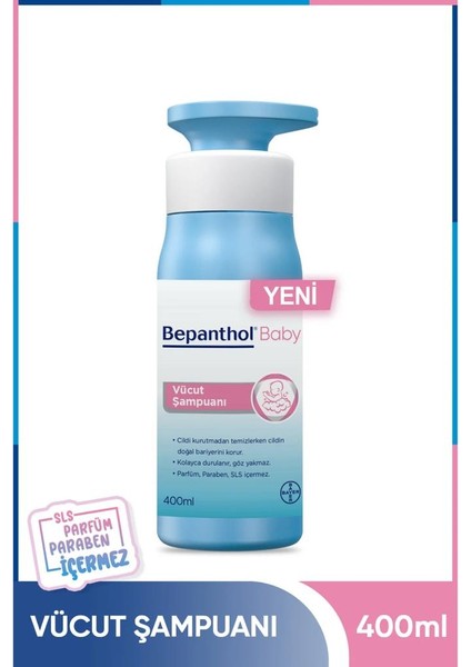 Bepanthol Baby Vücut Şampuanı 400ML modelleri