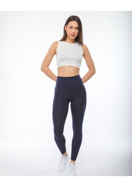 Incebelli Nanofit Düz Sporcu Tayt
