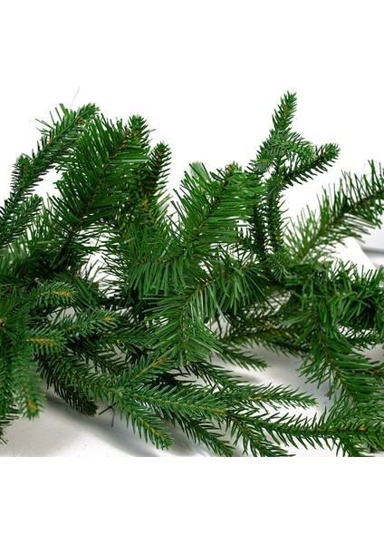 Vıp 2.50 Metre 32 cm Çap Yeşil Garland Yeşil Çam Dalı Yılbaşı Süsleri Green Garland Decor Christmas