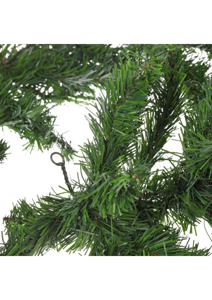 Yeşil Garland Yeşil Çam Dalı Yılbaşı Süsleri Vıp 2.50 Metre 22 cm Çap Green Garland Decor Christmas
