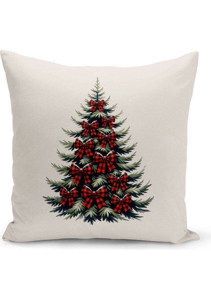 Yılbaşı Serisi Çift Tarafı Dijital Baskılı 4'lü Kırlent Kılıfı Seti (Christmas Noel Cushion Cover) fiyatları
