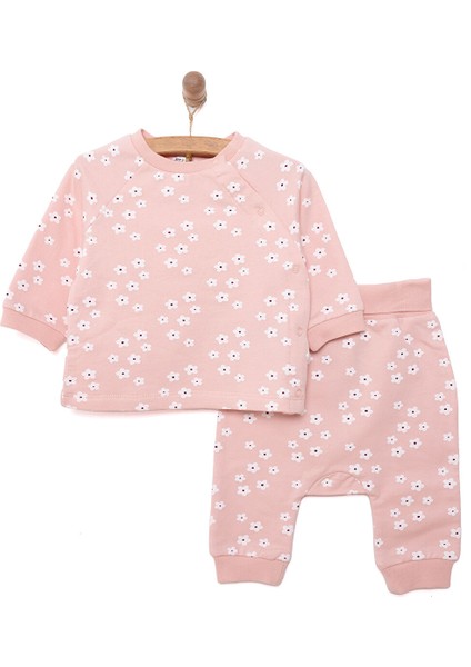 HelloBaby Yenidoğan Zıbın-Rahat Bel Patiksiz Alt 2li Takım Unisex