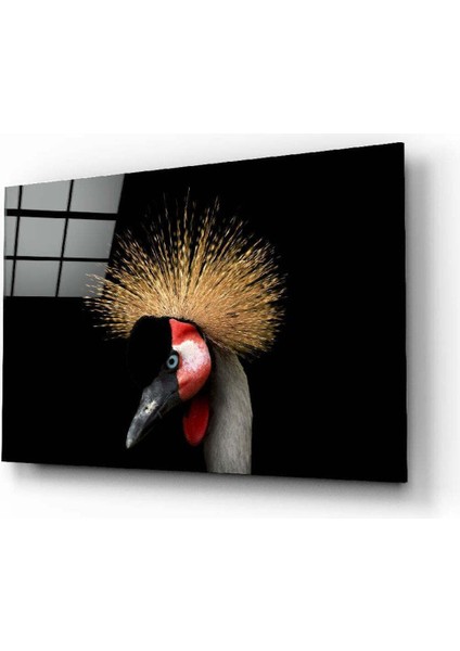 Turna Kuşu Cam Tablo