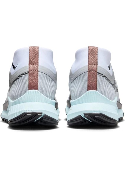 React Pegasus Trail 4 Goretex Su Geçirmez Reflektörlü Yürüyüş Koşu Ayakkabısı Gri-Mavi