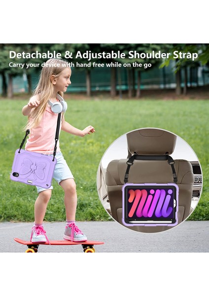 iPad Mini 6 2021 Mini 2024 Için Pc + Silikon Tablet Kılıfı (Yurt Dışından) fırsatları