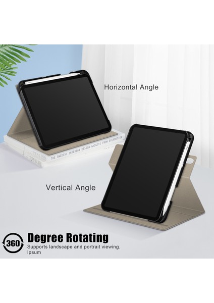 iPad 2024 Mini 6 Için Renkli Deri Tablet Kılıfı (Yurt Dışından)