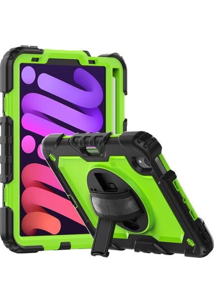 iPad 2024 Mini 6 Için Silikon + Pc Tablet Kılıfı (Yurt Dışından)