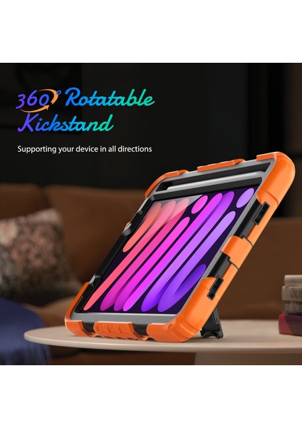 iPad 2024 Mini 6 Için Silikon + Pc Tablet Kılıfı (Yurt Dışından) fiyatları