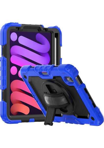 iPad 2024 Mini 6 Için Silikon + Pc Tablet Kılıfı (Yurt Dışından)