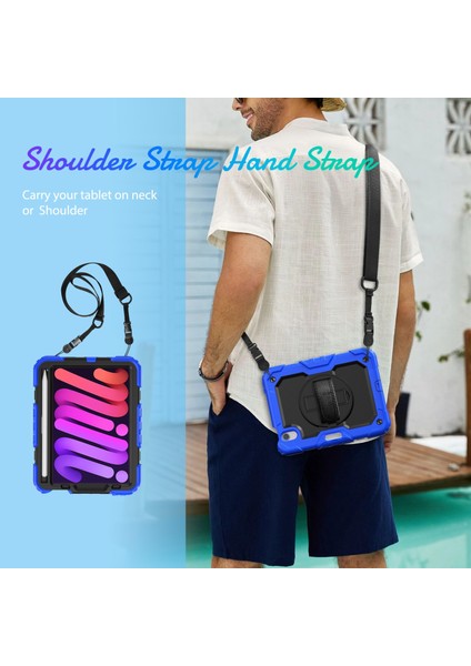 iPad 2024 Mini 6 Için Silikon + Pc Tablet Kılıfı (Yurt Dışından) modelleri