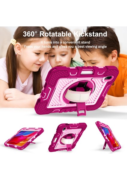 iPad 2024 Mini 6 Için Silikon + Tutuculu Pc Tablet Kılıfı (Yurt Dışından) indirimleri