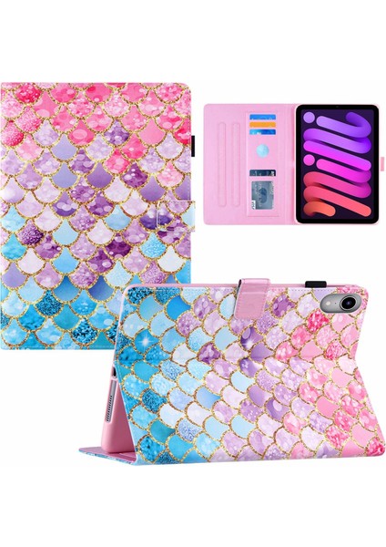 iPad 2024 Mini 6 Için Ipek Dokulu Tablet Kılıfı (Yurt Dışından)