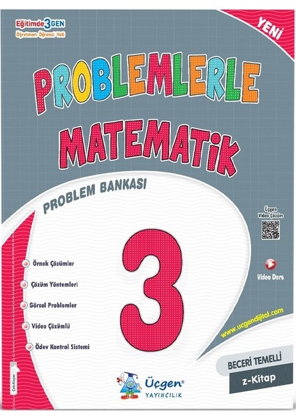 Üçgen 3.sınıf Problemlerle Matematik+ Okuma Anlama + Okul Defterim