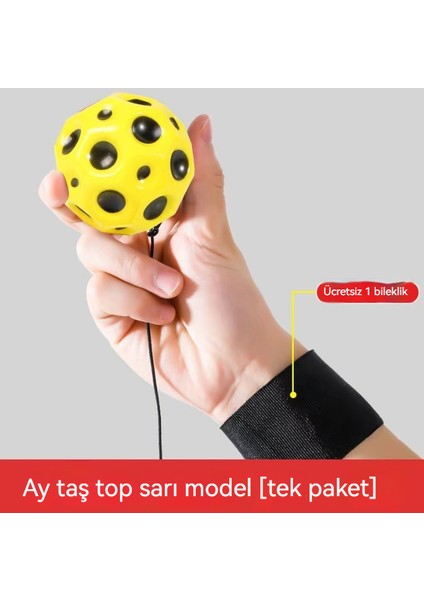 Çocuk Egzersiz Reaksiyon Kuvveti Geri Atma Topu Bilek Elastik Top Ay Taşı Topu Halat ile Sallanan Top (Yurt Dışından) fırsatları